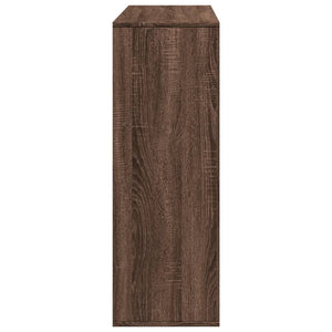 vidaXL Book Cabinet/Room Divider Brown Oak 100x33x94.5 cm