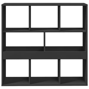 vidaXL Book Cabinet/Room Divider Black 100x33x94.5 cm