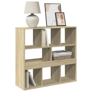 vidaXL Book Cabinet/Room Divider Sonoma Oak 100x33x94.5 cm