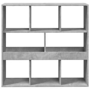 vidaXL Book Cabinet/Room Divider Concrete Grey 100x33x94.5 cm