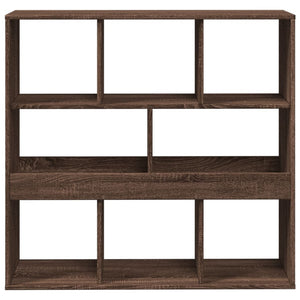 vidaXL Book Cabinet/Room Divider Brown Oak 100x33x94.5 cm