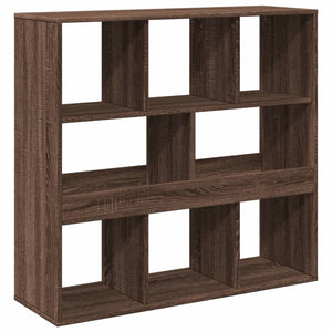 vidaXL Book Cabinet/Room Divider Brown Oak 100x33x94.5 cm