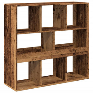 vidaXL Book Cabinet/Room Divider Old Wood 100x33x94.5 cm