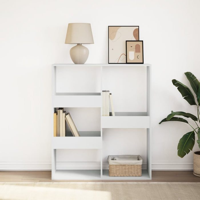 vidaXL Book Cabinet/Room Divider White 100x33x115 cm