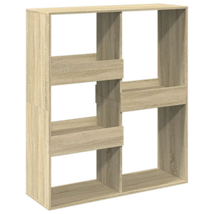 vidaXL Book Cabinet/Room Divider Sonoma Oak 100x33x115 cm