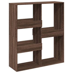 vidaXL Book Cabinet/Room Divider Brown Oak 100x33x115 cm