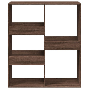 vidaXL Book Cabinet/Room Divider Brown Oak 100x33x115 cm