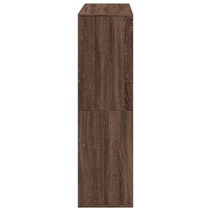 vidaXL Book Cabinet/Room Divider Brown Oak 100x33x115 cm