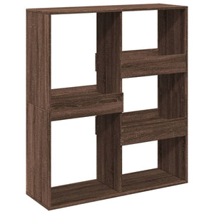 vidaXL Book Cabinet/Room Divider Brown Oak 100x33x115 cm