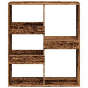 vidaXL Book Cabinet/Room Divider Old Wood 100x33x115 cm