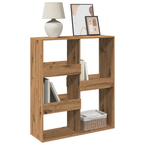 vidaXL Book Cabinet/Room Divider Artisian Oak 100x33x115 cm