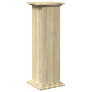 vidaXL Display Stand with Storage Sonoma Oak 31x30x90 cm Engineered Wood