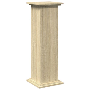 vidaXL Display Stand with Storage Sonoma Oak 31x30x90 cm Engineered Wood