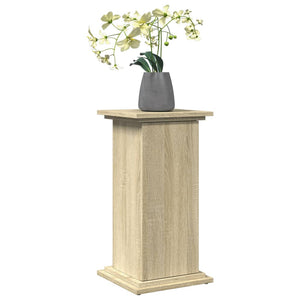 vidaXL Display Stand with Storage Sonoma Oak 31x30x60 cm Engineered Wood