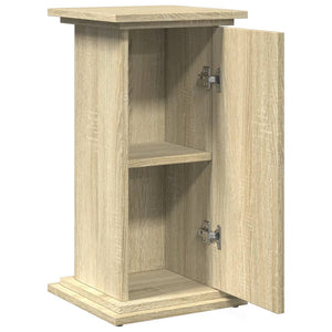 vidaXL Display Stand with Storage Sonoma Oak 31x30x60 cm Engineered Wood