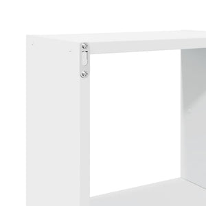 vidaXL Wall Cabinet 78x18x71 cm White Engineered Wood