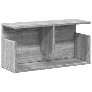 vidaXL Wall Cabinet 60x20x30 cm Grey Sonoma Engineered Wood