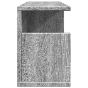 vidaXL Wall Cabinet 60x20x30 cm Grey Sonoma Engineered Wood