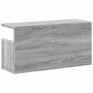 vidaXL Wall Cabinet 60x20x30 cm Grey Sonoma Engineered Wood