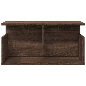 vidaXL Wall Cabinet 60x20x30 cm Brown Oak Engineered Wood