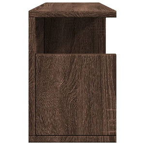 vidaXL Wall Cabinet 60x20x30 cm Brown Oak Engineered Wood