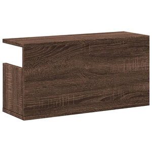 vidaXL Wall Cabinet 60x20x30 cm Brown Oak Engineered Wood