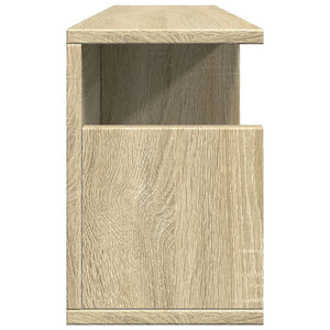 vidaXL Wall Cabinet 80x20x30 cm Sonoma Oak Engineered Wood