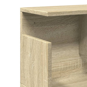 vidaXL Wall Cabinet 80x20x30 cm Sonoma Oak Engineered Wood