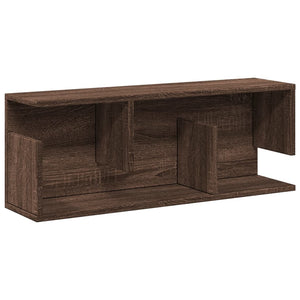 vidaXL Wall Cabinet 80x20x30 cm Brown Oak Engineered Wood