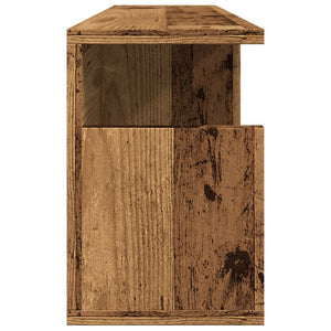 vidaXL Wall Cabinet 80x20x30 cm Old Wood Engineered Wood