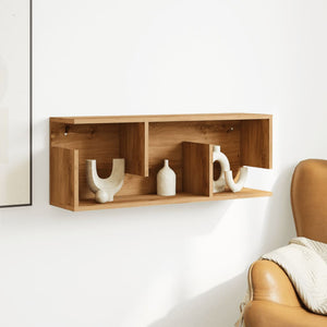 vidaXL Wall Cabinet 80x20x30 cm Artisian Oak Engineered Wood