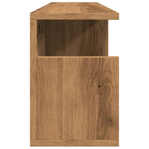 vidaXL Wall Cabinet 80x20x30 cm Artisian Oak Engineered Wood