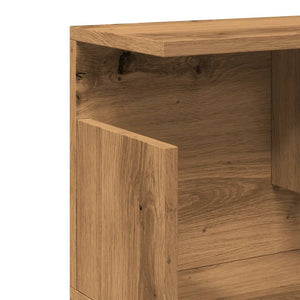 vidaXL Wall Cabinet 80x20x30 cm Artisian Oak Engineered Wood