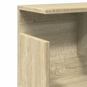 vidaXL Wall Cabinet 100x20x30 cm Sonoma Oak Engineered Wood