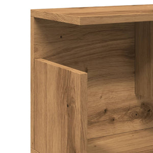 vidaXL Wall Cabinet 100x20x30 cm Artisian Oak Engineered Wood