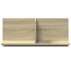 vidaXL Wall Cabinet 70x16.5x30 cm Sonoma Oak Engineered Wood