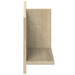 vidaXL Wall Cabinet 70x16.5x30 cm Sonoma Oak Engineered Wood