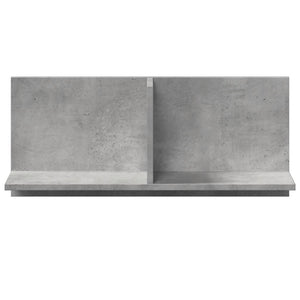 vidaXL Wall Cabinet 70x16.5x30 cm Concrete Grey Engineered Wood