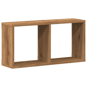 vidaXL Wall Cabinet 60x16x30 cm Artisian Oak Engineered Wood