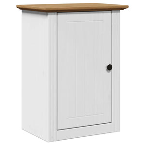 vidaXL Bathroom Wall Cabinet BODO White and Brown 44x30x60 cm