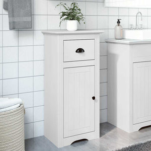 vidaXL Bathroom Cabinet BODO White 44x30x90 cm