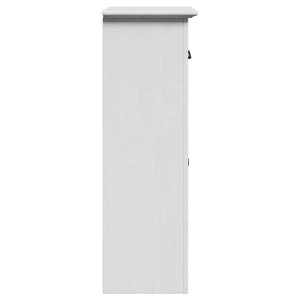 vidaXL Bathroom Cabinet BODO White 44x30x90 cm