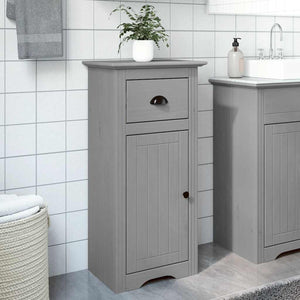 vidaXL Bathroom Cabinet BODO Grey 44x30x90 cm