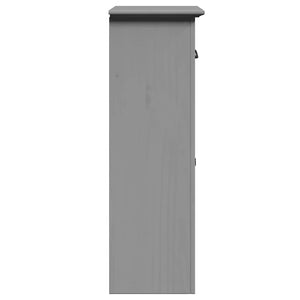 vidaXL Bathroom Cabinet BODO Grey 44x30x90 cm