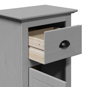 vidaXL Bathroom Cabinet BODO Grey 44x30x90 cm