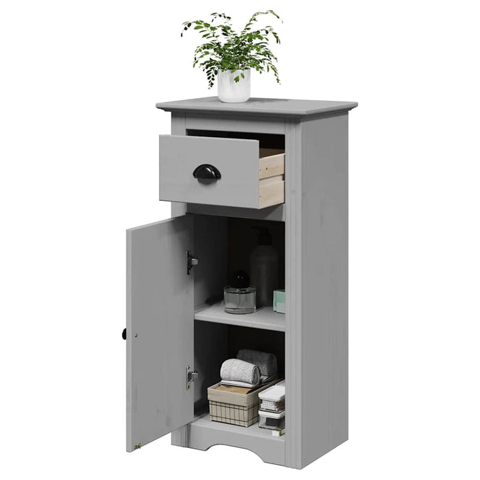 vidaXL Bathroom Cabinet BODO Grey 44x30x90 cm