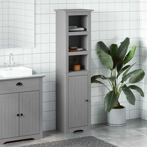 vidaXL Bathroom Cabinet BODO Grey 44x30x160 cm