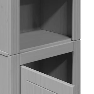 vidaXL Bathroom Cabinet BODO Grey 44x30x160 cm