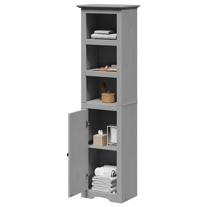 vidaXL Bathroom Cabinet BODO Grey 44x30x160 cm