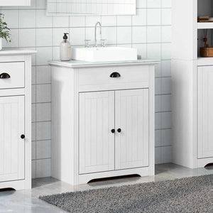 vidaXL Bathroom Sink Cabinet BODO White 70x35x80 cm